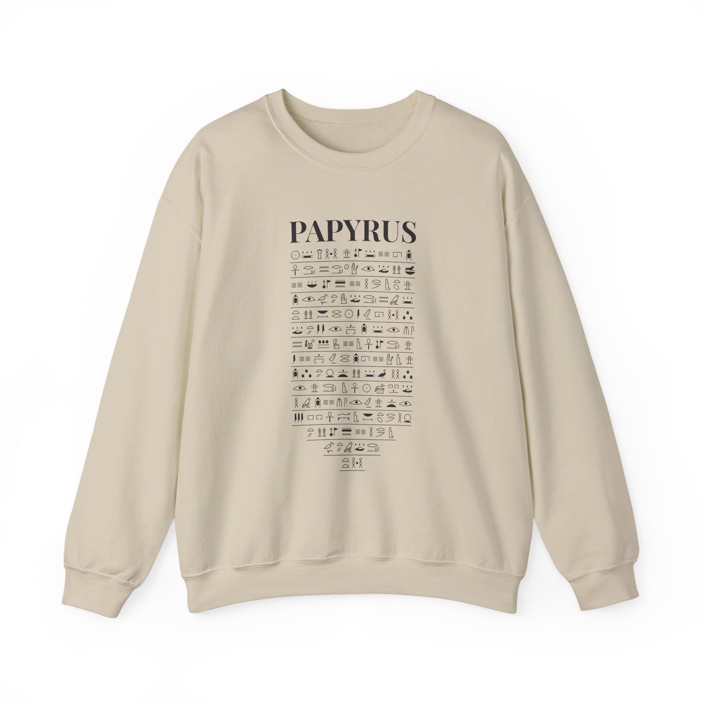 Papyrus Hieroglyphs Sweatshirt