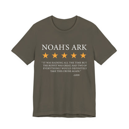 Noah’s Ark Review by a Lion T-Shirt