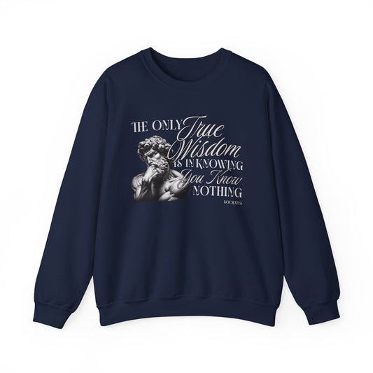 True Wisdom Socrates Sweatshirt