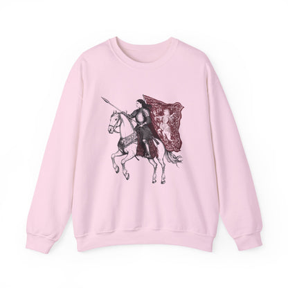Medieval Knight Warrior Maiden Sweatshirt