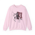 Medieval Knight Warrior Maiden Sweatshirt