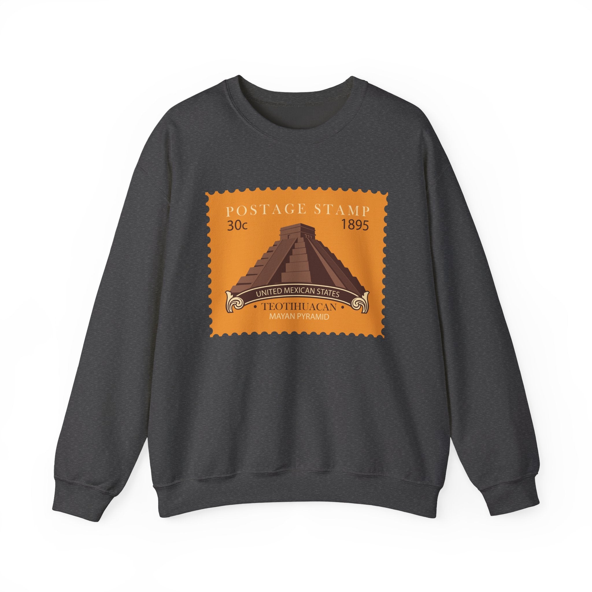 Teotihuacan Mayan Pyramid Sweatshirt