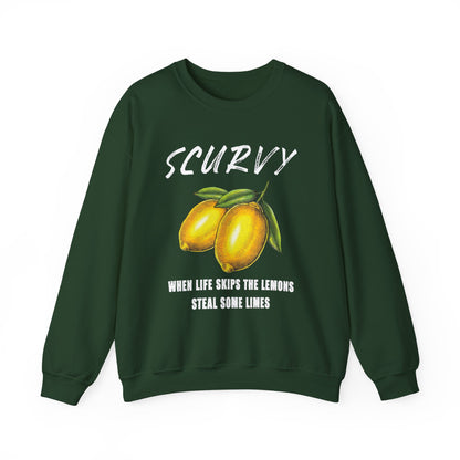 Scurvy When life skips the lemons Sweatshirts